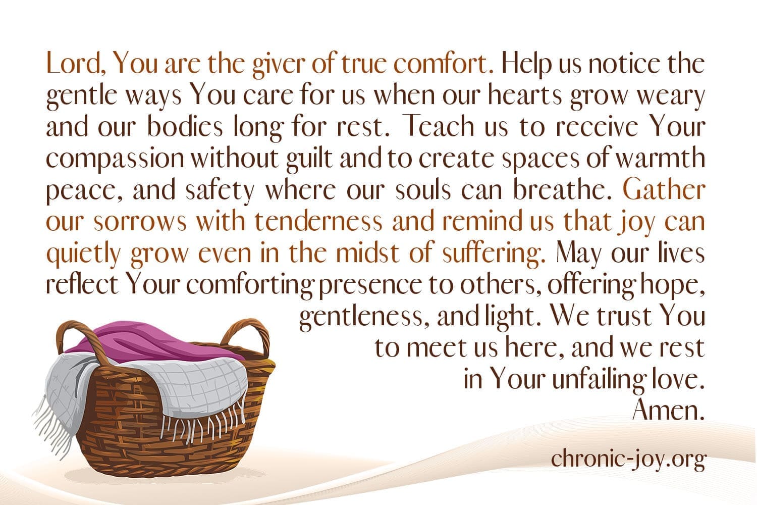 Basket of Comfort